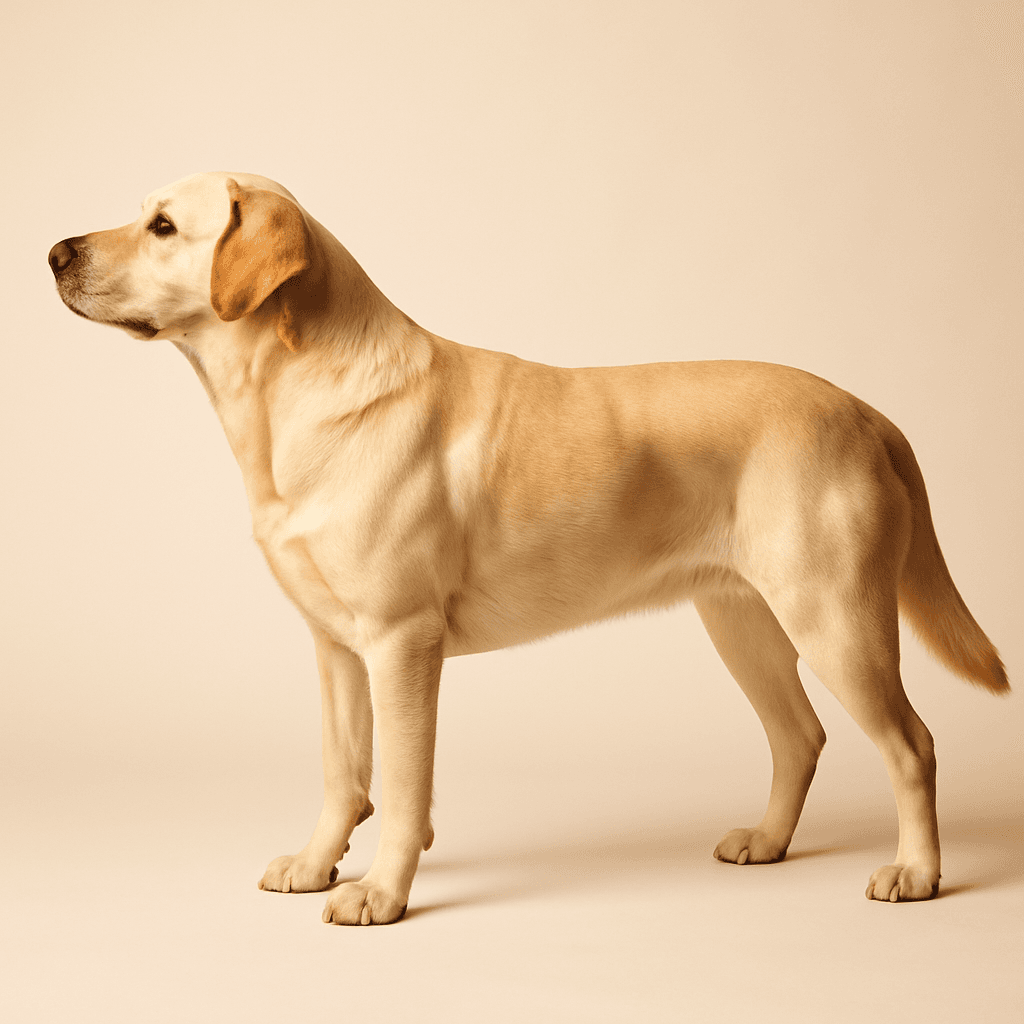 Labrador Retriever side view