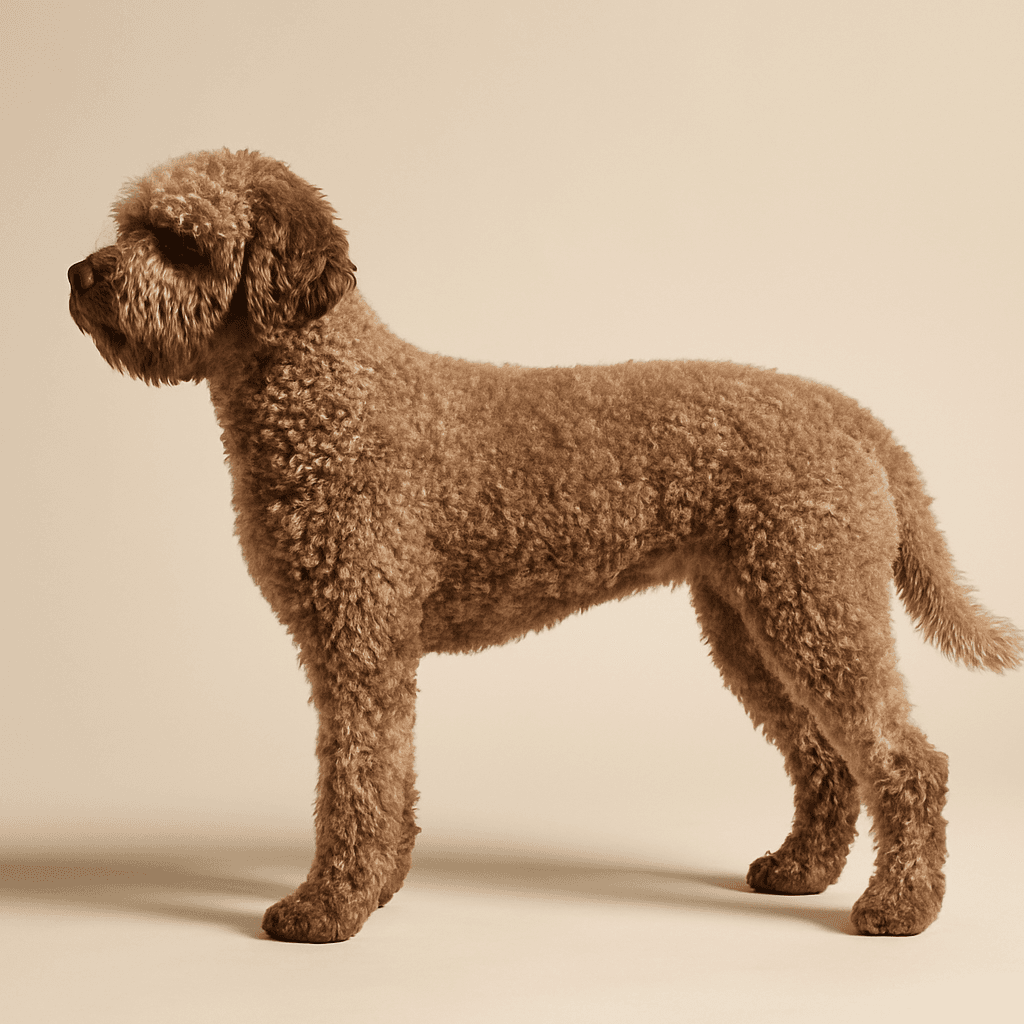 Lagotto Romagnolo side view