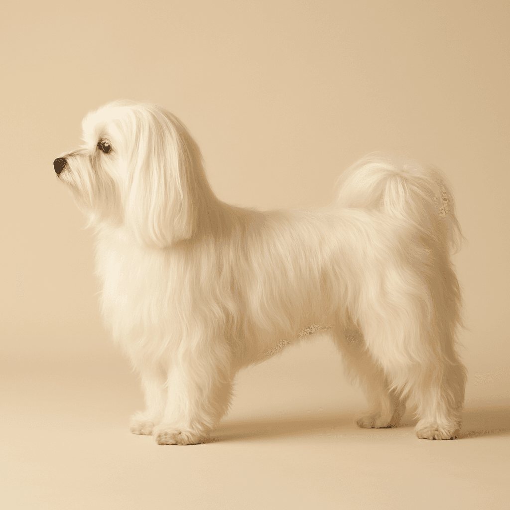 Maltese side view