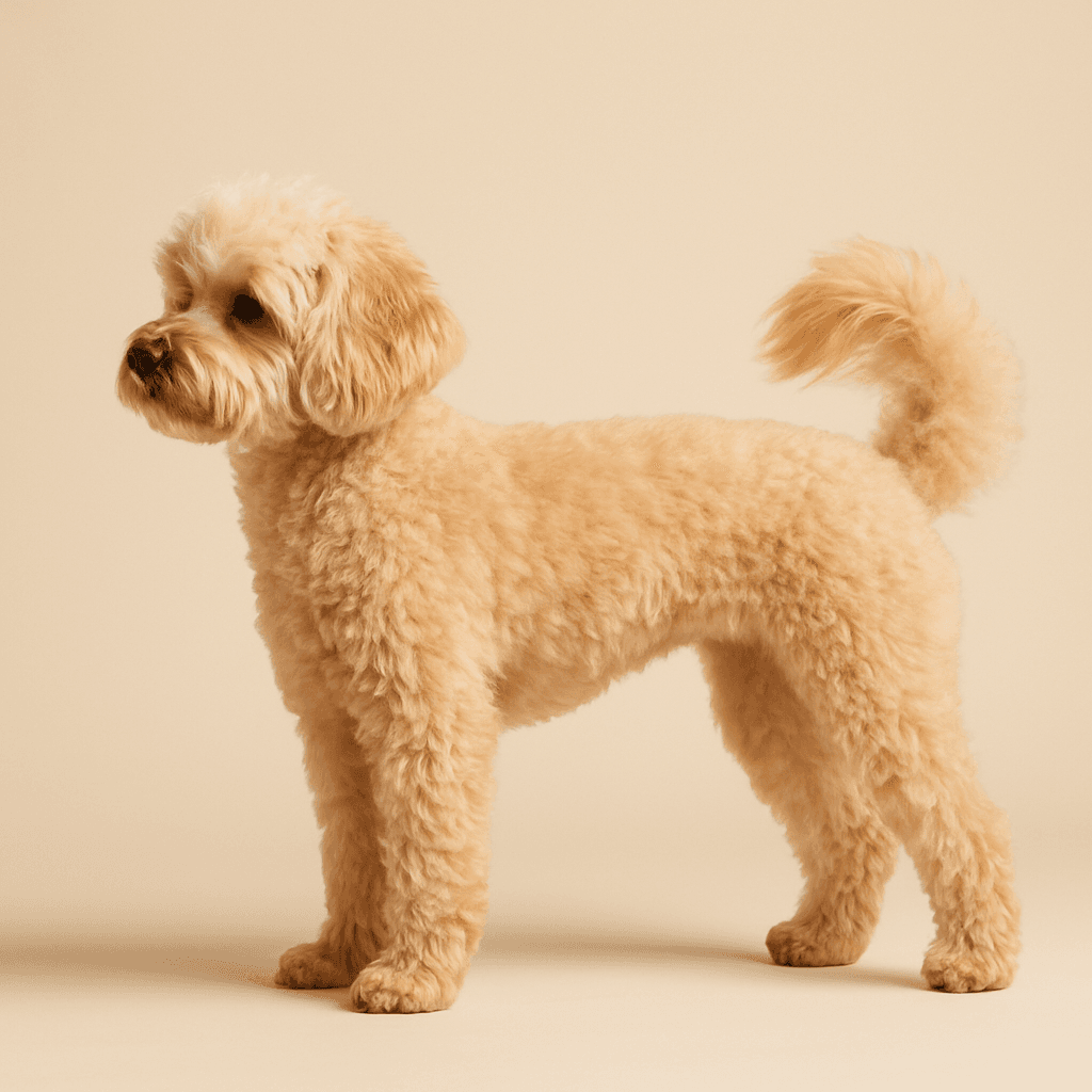 Maltipoo side view