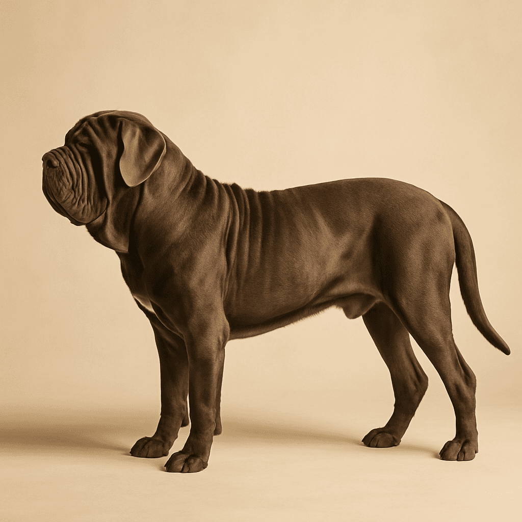 Neapolitan Mastiff side view