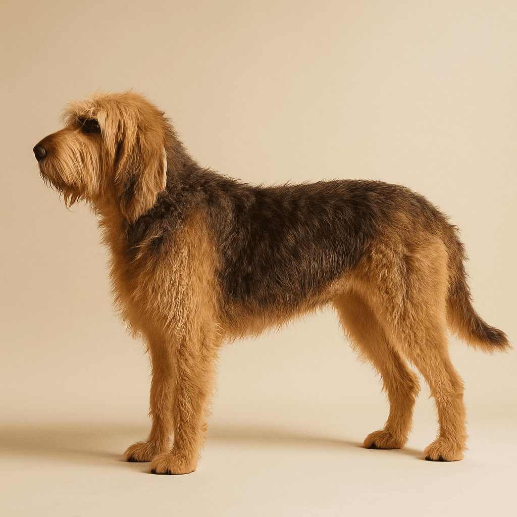 Otterhound side view