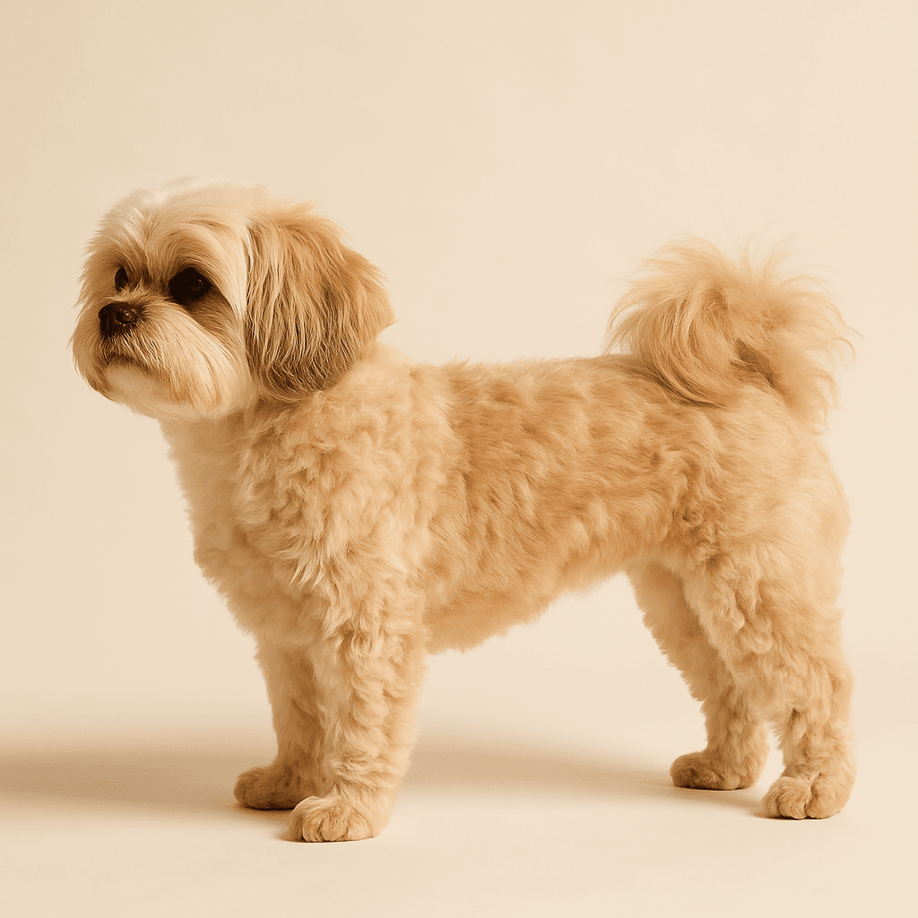 Peekapoo side view