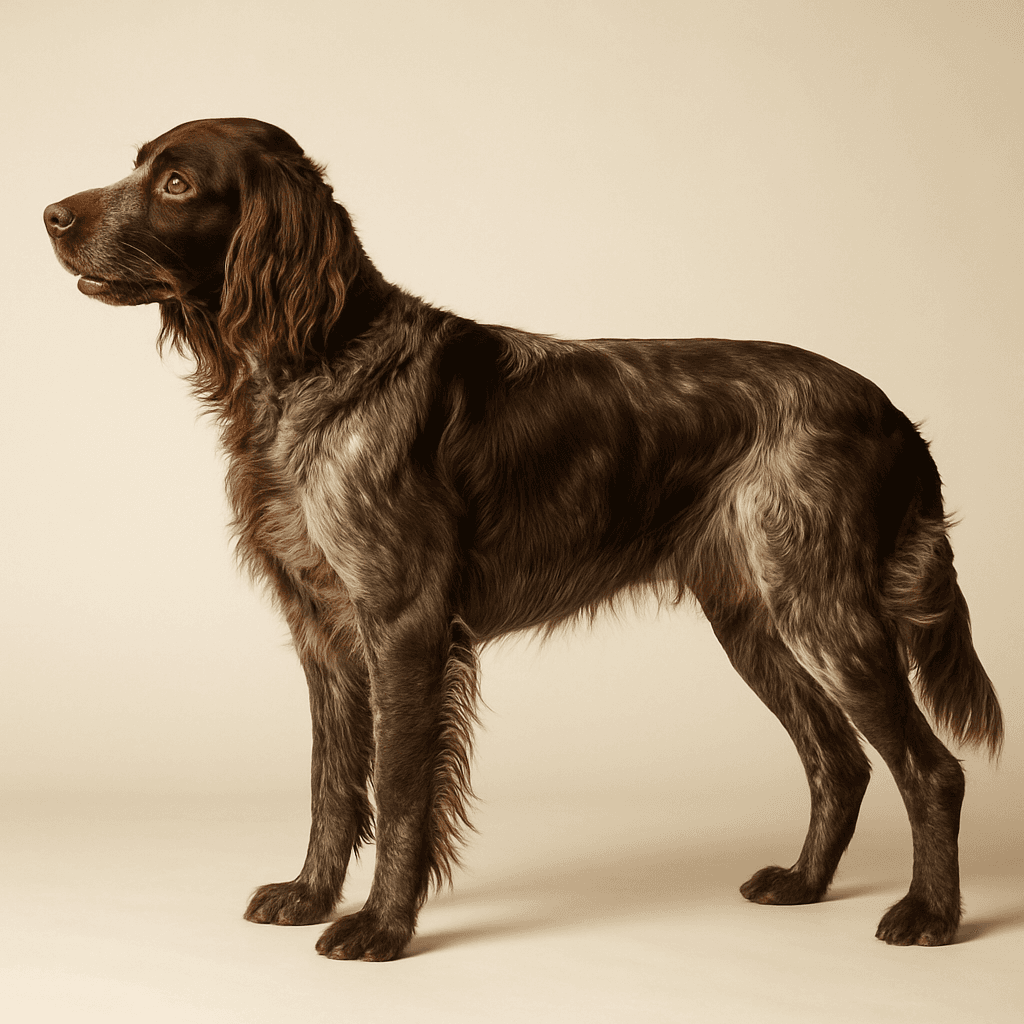 Picardy Spaniel side view