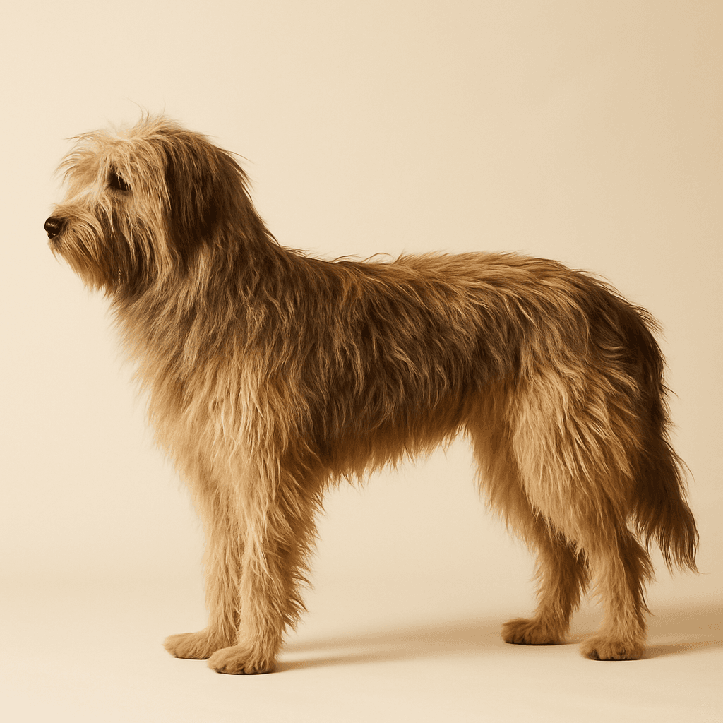 Pyrenean Sheepdog side view