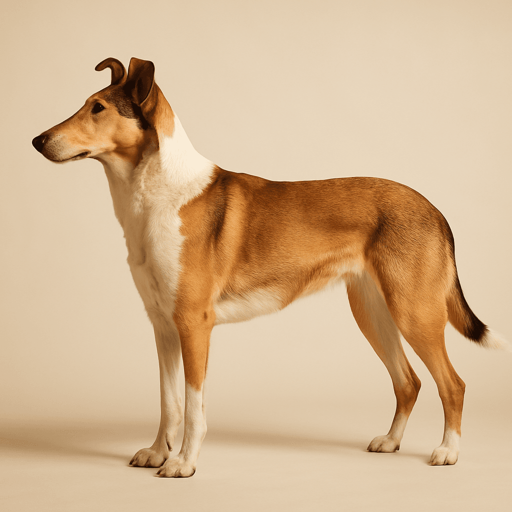 Smooth Collie side view
