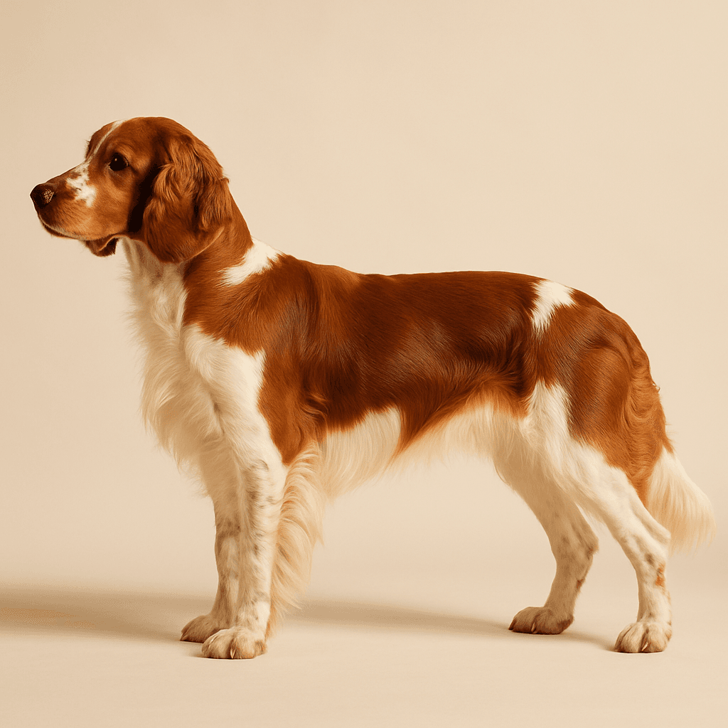 Spaniel (Welsh Springer) side view
