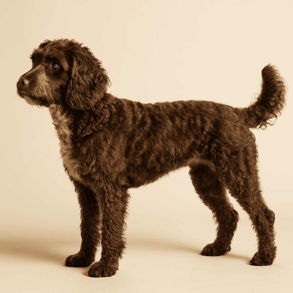 Sprockapoo side view