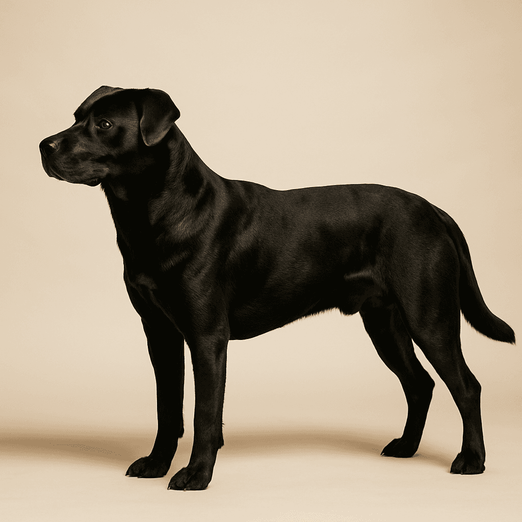 Staffador side view