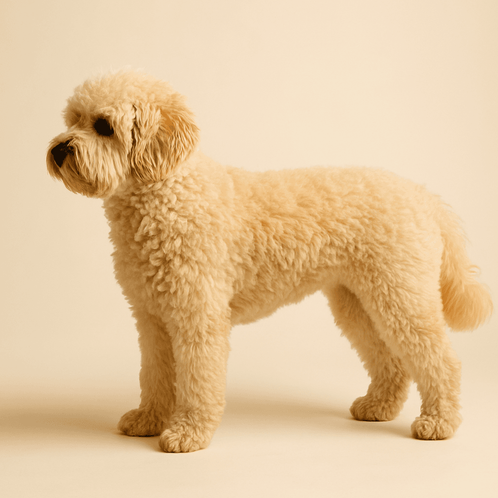 Teddy Bear Dog side view