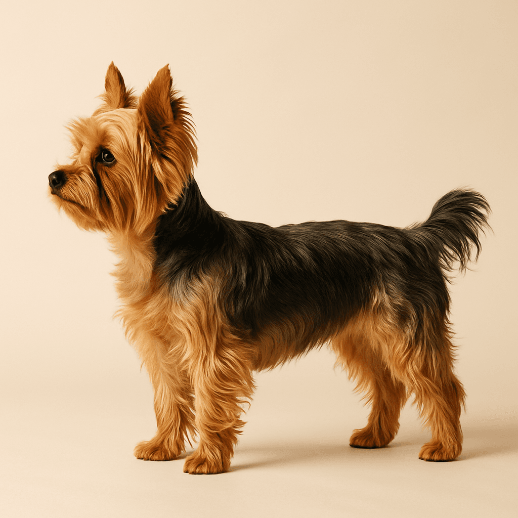 Yorkshire Terrier side view